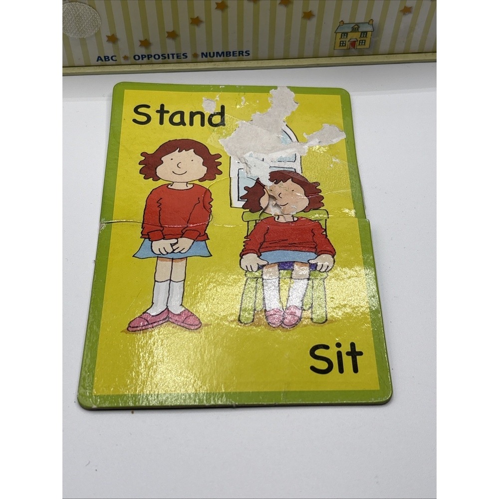 Easy Learning Flashcard Puzzles Language & Math Fun‎ Learning! Pre- Owned - Picture 9 of 10